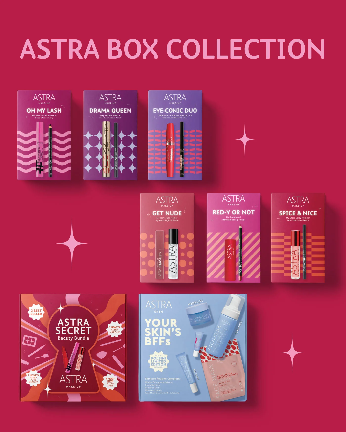 BOX - ASTRA SECRET BEAUTY BUNDLE - 8 Prodotti Mix - Image 3