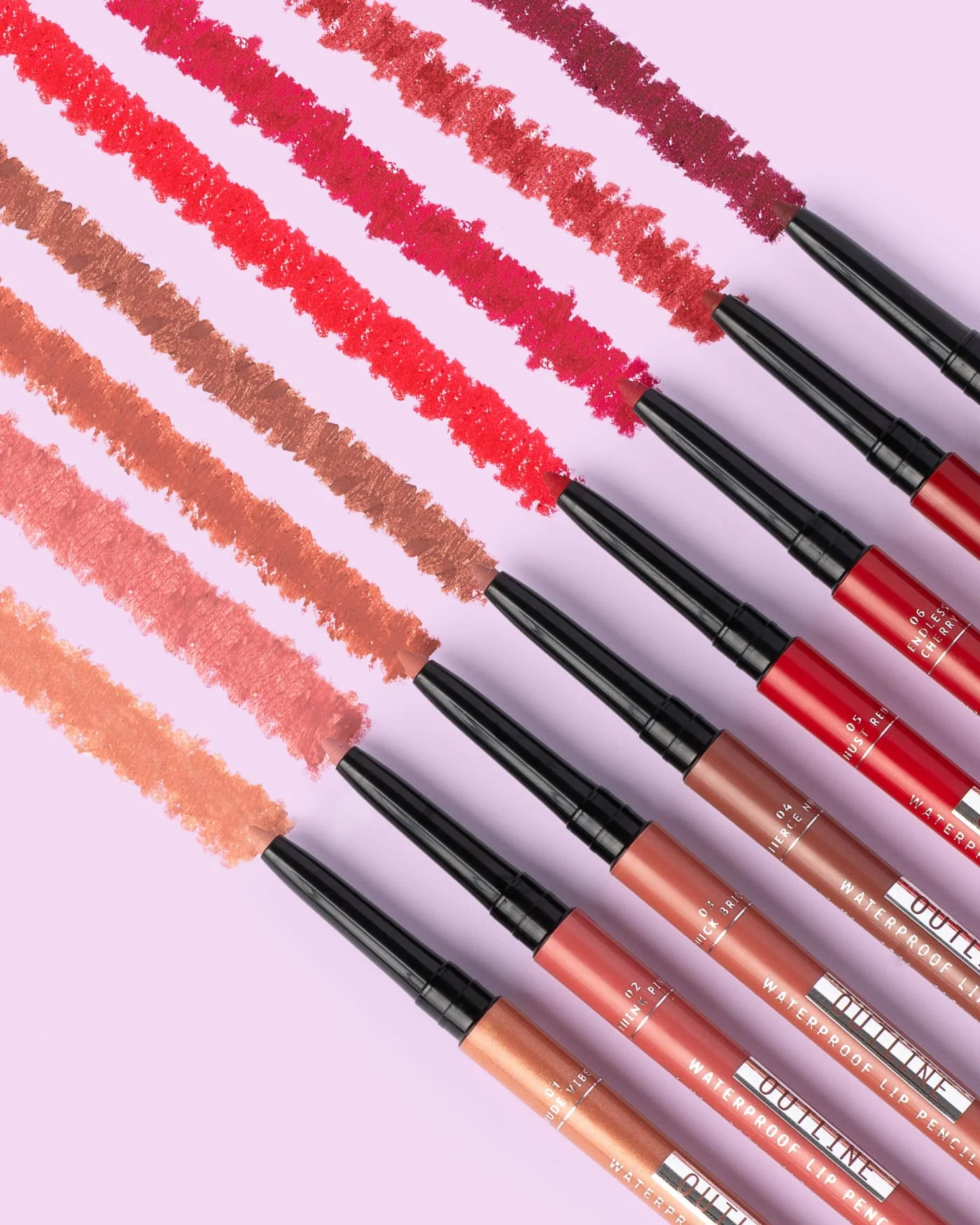 OUTLINE WATERPROOF LIP PENCIL - Matita Labbra Retraibile Resistente all'Acqua - Image 24
